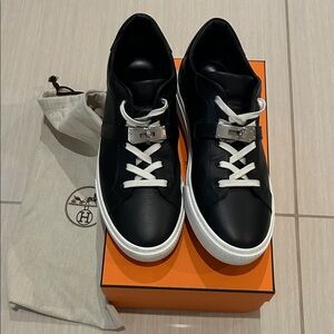 Hermes Black Day Sneakers